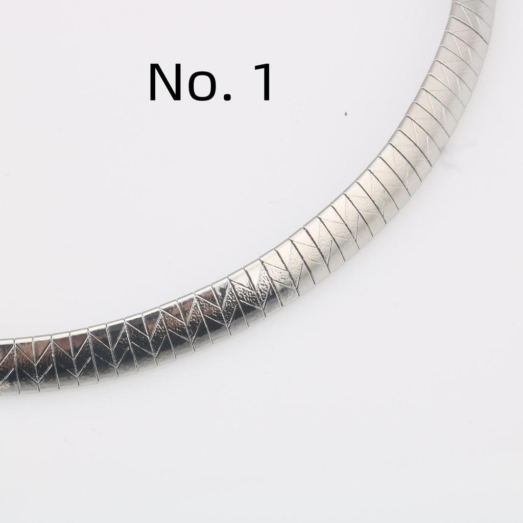 Stainless Steel Cross Heart Choker Necklace for Women