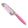 Fuji Cutlery Stainless Steel Goote Knife Pink AGC0102 Children's Knife, Children's (Double-Edged), FC-791, (Rabbit Design), 235mm,