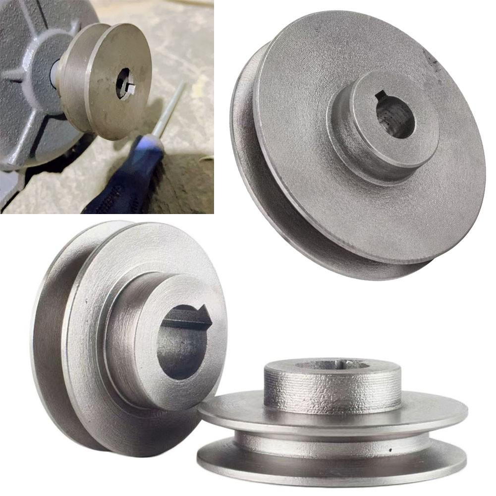 8 Specifications Available Cast Iron Pulley Single Slot Pulley V-Belt Pulley