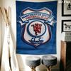 Manchester Football Club Crest Tapestry Background Cloth Wallmounted Home Decor Work Of Art Gift
