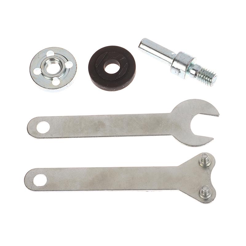 5Pcs/Set 10Mm Diy Electric Drill Variable Angle Grinder Adapter Converter Kit Angle Grinder Electric Drill Connecting Rod Tool