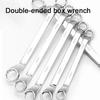 1 Pcs Box End Wrench Dual Head Double End Ring Spanner  5.5-7mm To 36-41mm