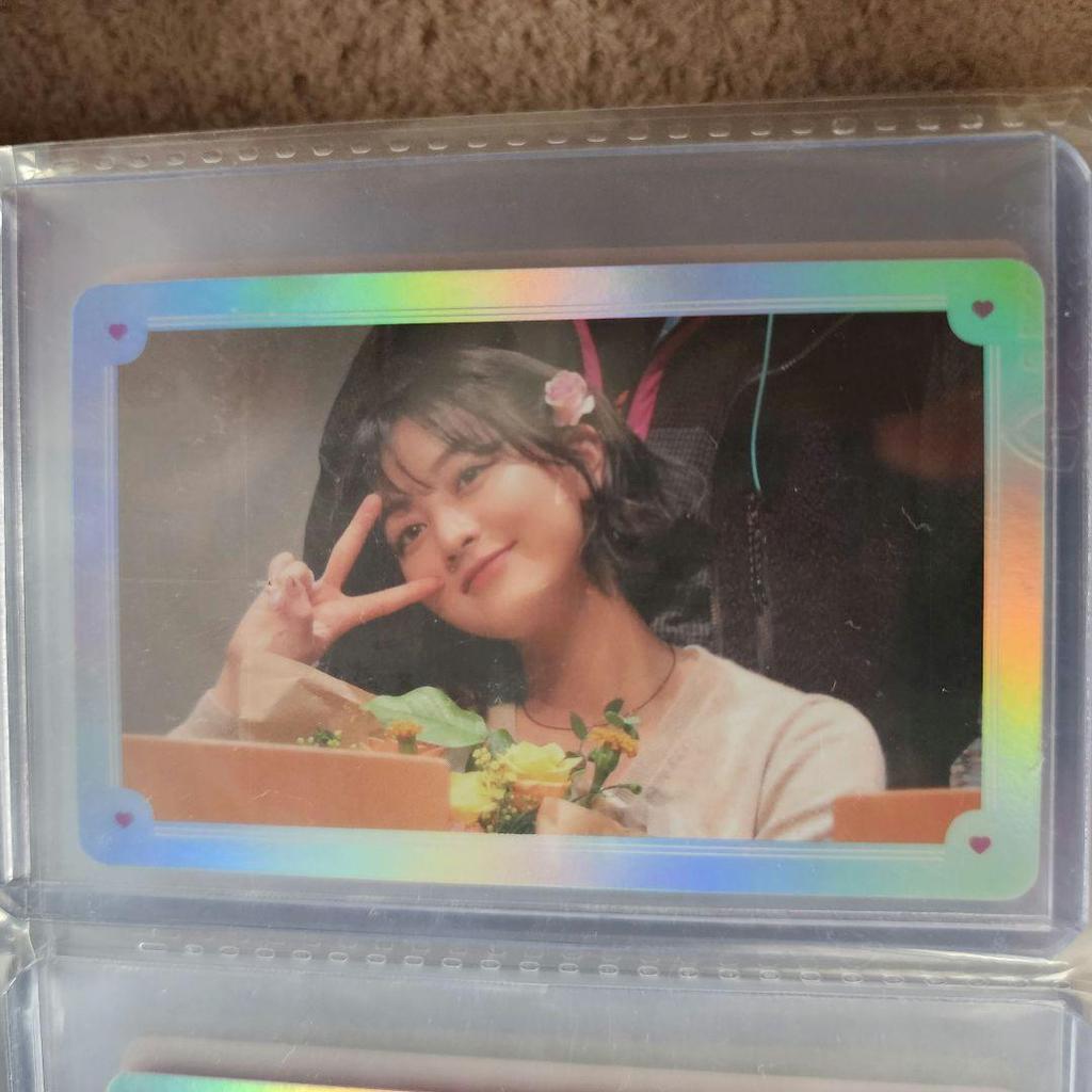 [USED] TWICE 2018 TWICE TV Trading Card Jihyo Holo