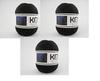 Opal Yarn KFS Original Single Color 50g Black of Color [Set 3]
