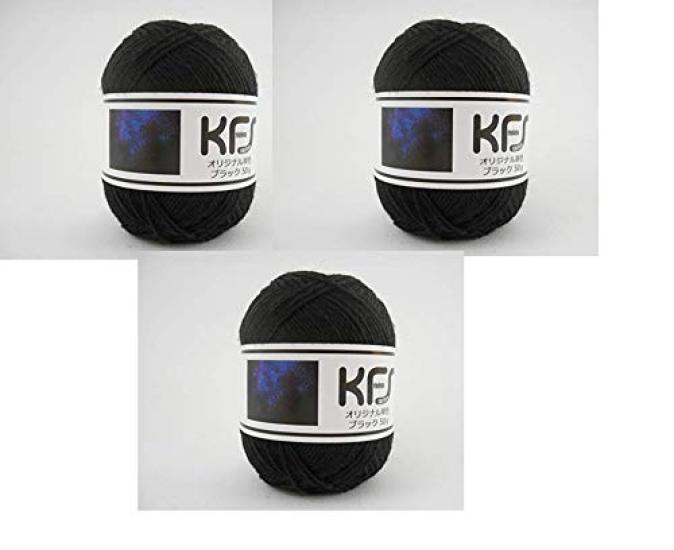 

Пряжа Opal KFS Original Однотонная 50г Черный цвет [Набор 3] чёрный