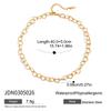 European and American Titanium Steel Necklace, Simple Snake Bone Chain, Clavicle Chain, Explosive Stainless Steel Neck Chain