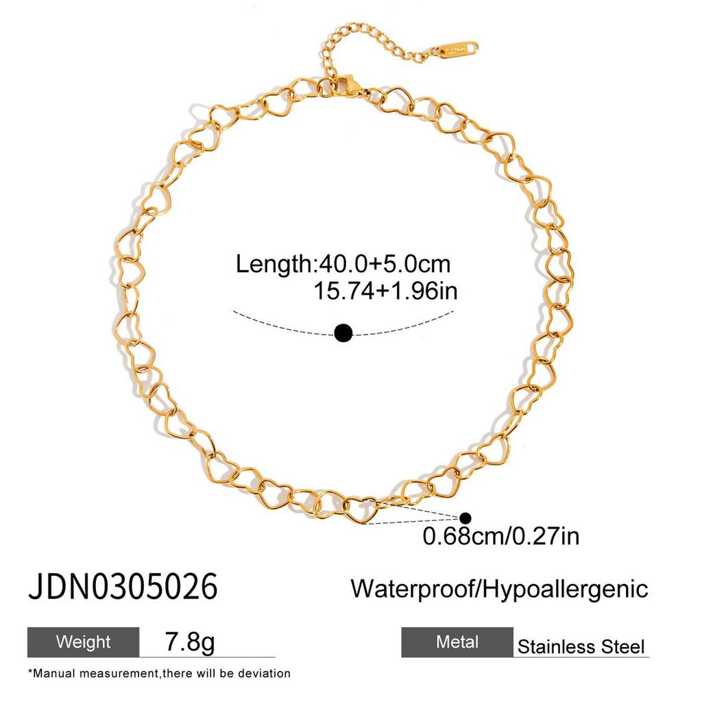 European and American Titanium Steel Necklace, Simple Snake Bone Chain, Clavicle Chain, Explosive Stainless Steel Neck Chain