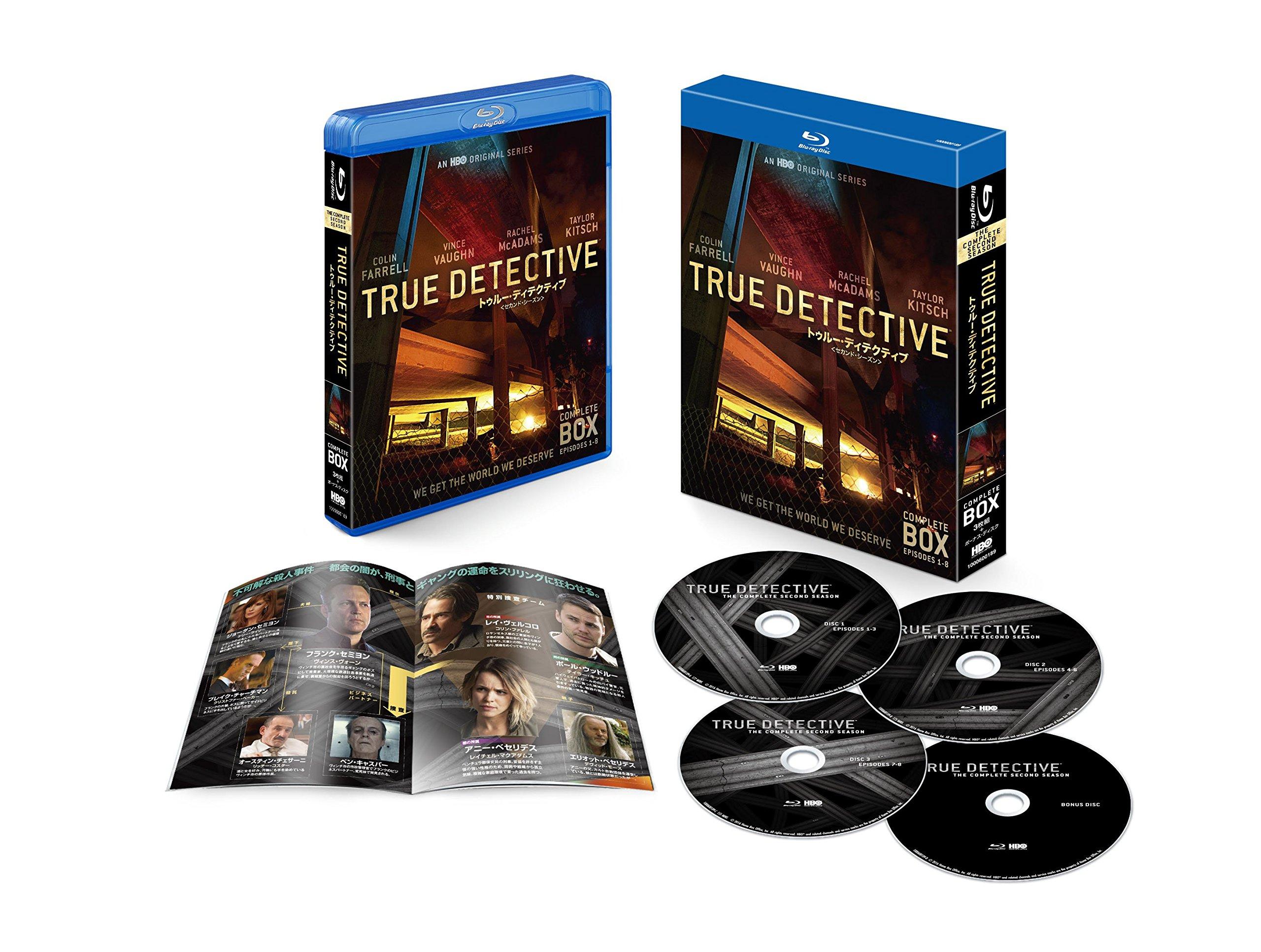 

TRUE DETECTIVE Complete Box Set (Second Season) (4 Discs) [Blu-ray]