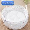 Woven Deep Sleep Cat Bed Foldable Washable Pet Autumn Winter Seasonal Heating Pad Pet Supplies Accessory Suitable For All Season
