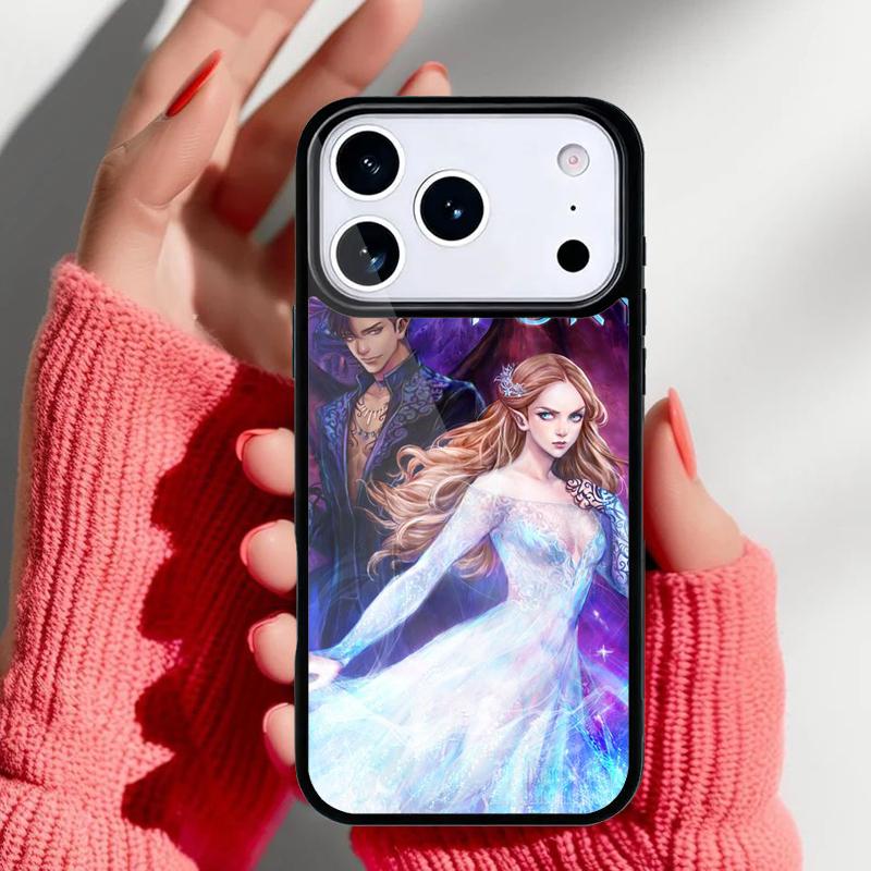 Acotar A Court of Mist and Fury Phone Case for iPhone 17 16 15 14 13 Pro Max Back Cover for 12 11 Pro Coque