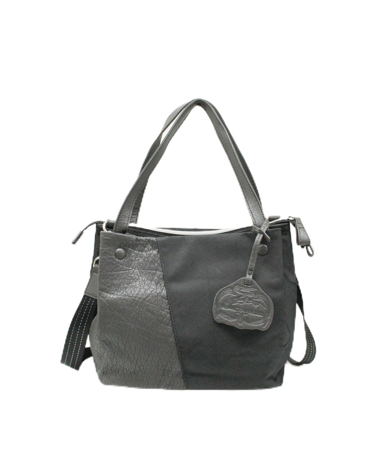 

Osamu Genuine Product Popular Ladies Shoulder Bag with Storage Capacity Popular Brand Ladies Bag Gray x (1535N) - 2-Way 2-Way (Blue Black)