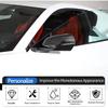 Real Carbon Fiber Door Rear View Mirror Cover Compatible with Chevrolet Corvette C8 2020-2026, Exterior Side Door Rearview Mirror Cover Protective