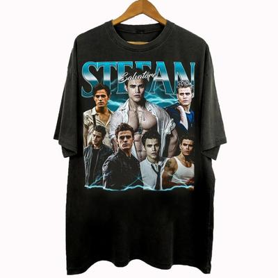 Stefan Salvatore Aufdruck Damen T-Shirt FrühlingSommer Modetrend Reine Baumwolle Oberteil Neutral Kurzarm T-Shirt