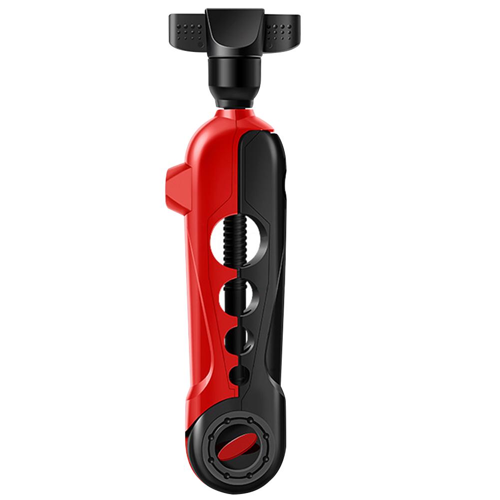 Mini fiskesnørespole Justerbar fiskesnørerullemaskin Fiskesnøreverktøy for å spinne hjul og kastesneller