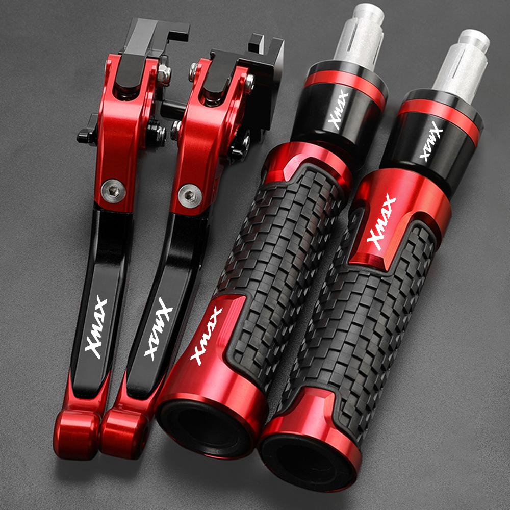 Für YAMAHA XMAX 125 200 300 400 X MAX X-MAX 2022 2023 Motorrad Zubehör Einstellbare Bremse Kupplung Hebel griff Grip
