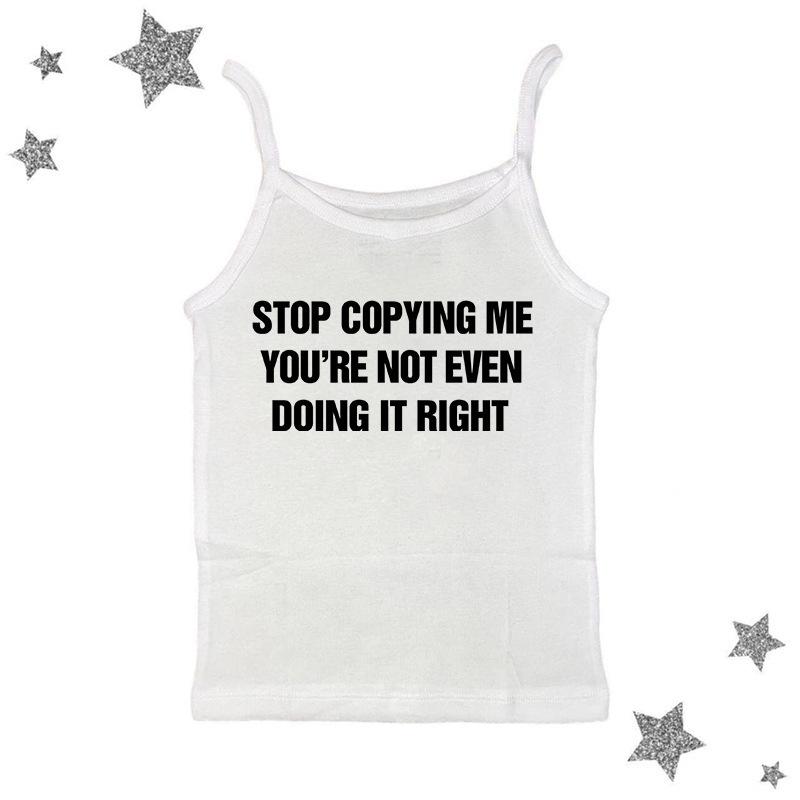 European and American Style T-shirt Summer New Letter Street Trend Short Slim Women's Clothing Wholesale