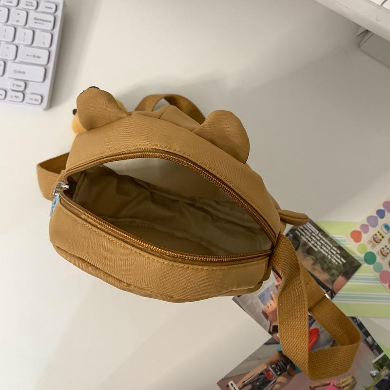 Kapibara Crossbody Small Round Bag Female Ins Cute Water Guinea Pig Girl Student Daily Versatile Storage Mobile Phone Bag