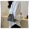 APOSITV Sparkly Shoulder Bag for Women with Silver Chain and Rhinestones for Party Wear