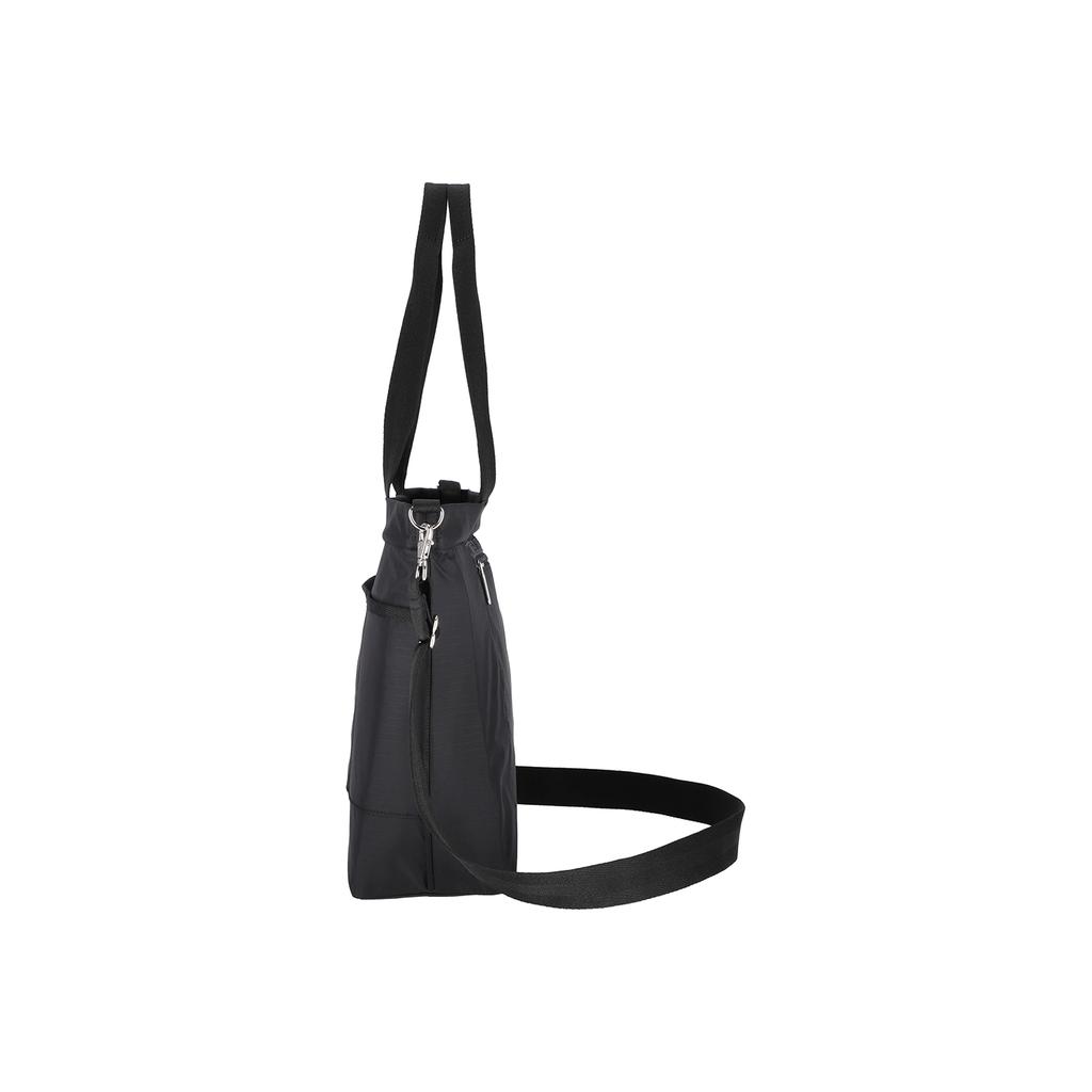 Lesportsac Classic Recycled Black Carryall Zip Tote Bag