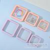 Premium Octagonal Transparent PE Jewelry Display & Storage Box for Bracelets & Necklaces
