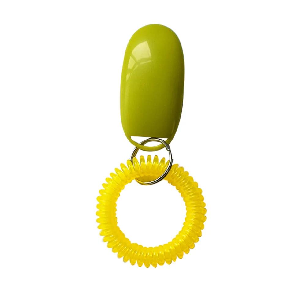 Hot Sale Portable Dog Button Clicker Sound Trainer Pet Training Tool Wrist BAccessory Pet Products Accessories Dog cat Supplies