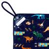 COLORFUL CANDY STYLE Loop Towels for Set of Dinosaur N8503220 Boys, Imabari, Kindergarten, Daycare, 2, "Discover! Explore! Continent" (Navy)