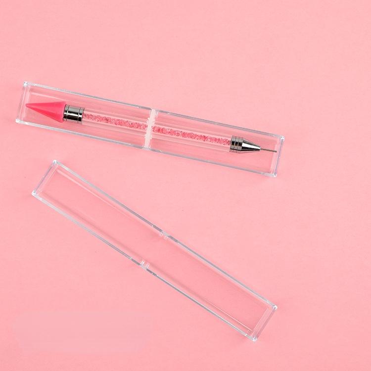 Doppelköpfe Acryl Punktierstift Wachsstift Nagelbürste Strasssteine Kristall Aufheben Nagelnieten Punktierer DIY Punktbohrer Nagelwerkzeuge