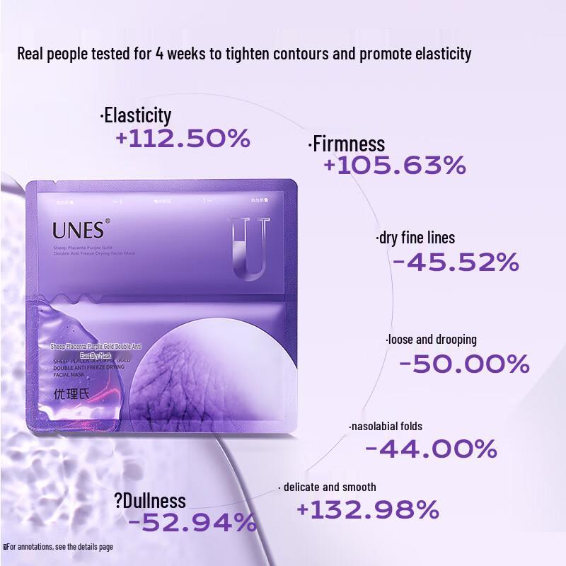 

Uriage Placenta Purple Gold Dual-Action Anti-Aging Lyophilized Mask