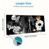 Death Note Anime Farbe Mauspad Großes Gaming Tischkissen Rutschfest Laptop Tablet Großes Mauspade XXL Matte Mini PC Spielmatte Mit Verriegelter Kante