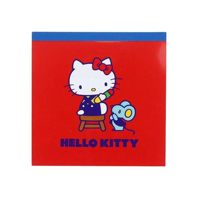 Sanrio Hello Kitty Square Memo Pad ( Retro ) Japan NEW Sanrio Characters