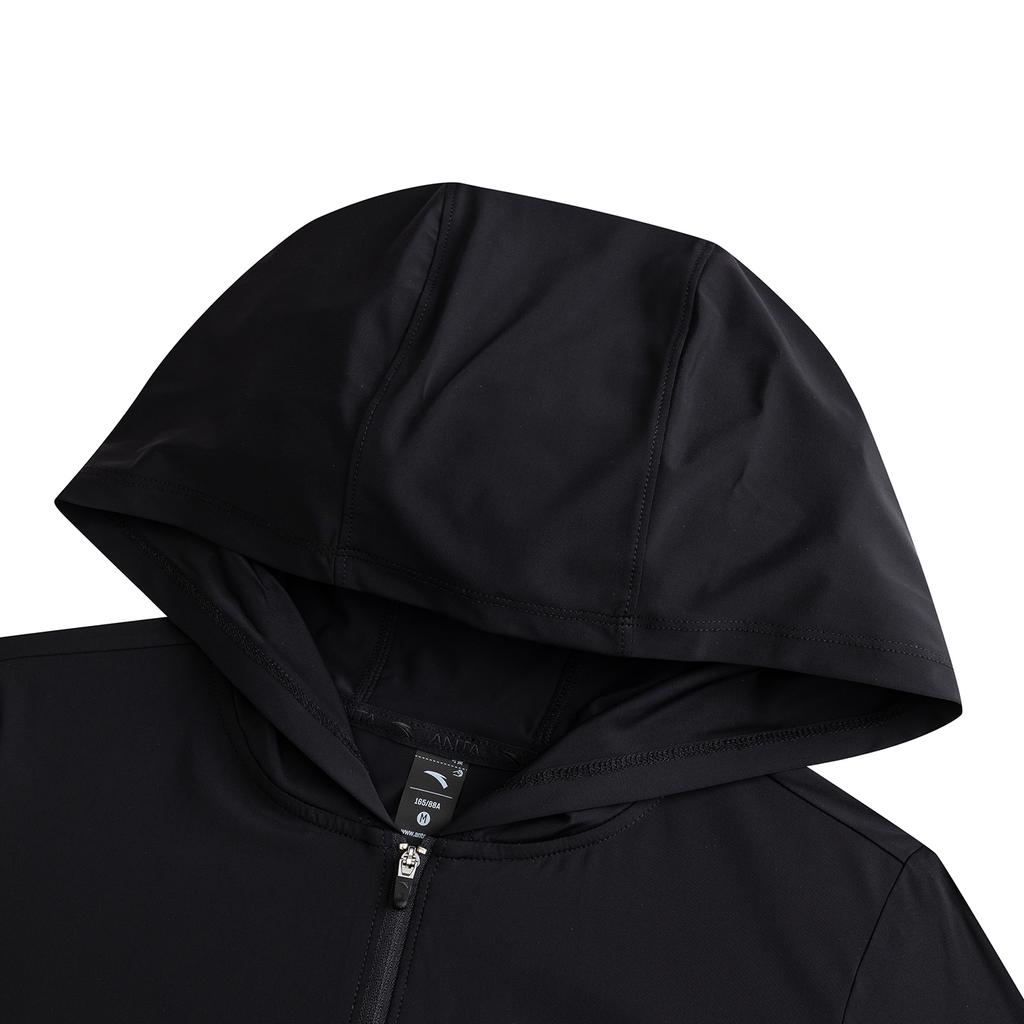 Anta Knitted Sports Jacket Summer 2026 Women tops Basic-Black 962627703-2