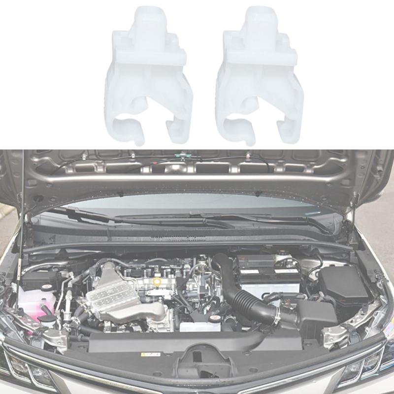 Huvhållarklämma, Huvhållarstångsklämma Ramfäste, Stödkrokar för motorhuv 53452-12130