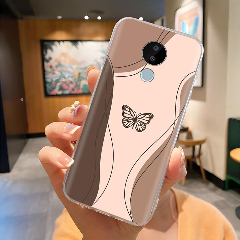 For Nokia C30 Case Funny Creative Cover for Nokia C30 Phone Cases Soft TPU Silicone Transparent Back Covers for NokiaC30 C 30