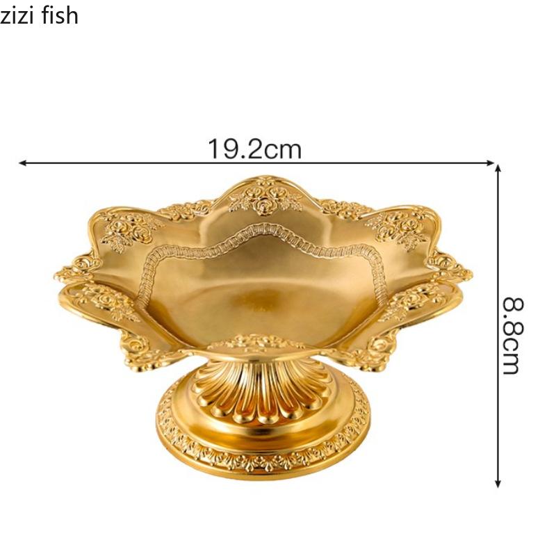 

Metal High Footed Fruit Plate Tribute Plate Lotus Plates Snack Bowl Dim Sum Dish Pastry Plates Cake Stand Refreshments Tray
