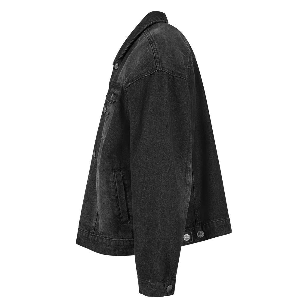 Build Your Brand Men's Boxy Denim Jacket