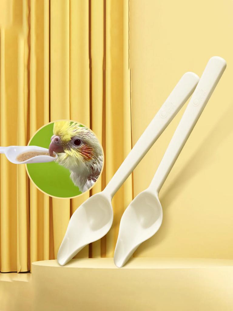 1pc-Feeding spoon, hand feeding device, baby bird formula feeding spoon, suitable for parrots and birds