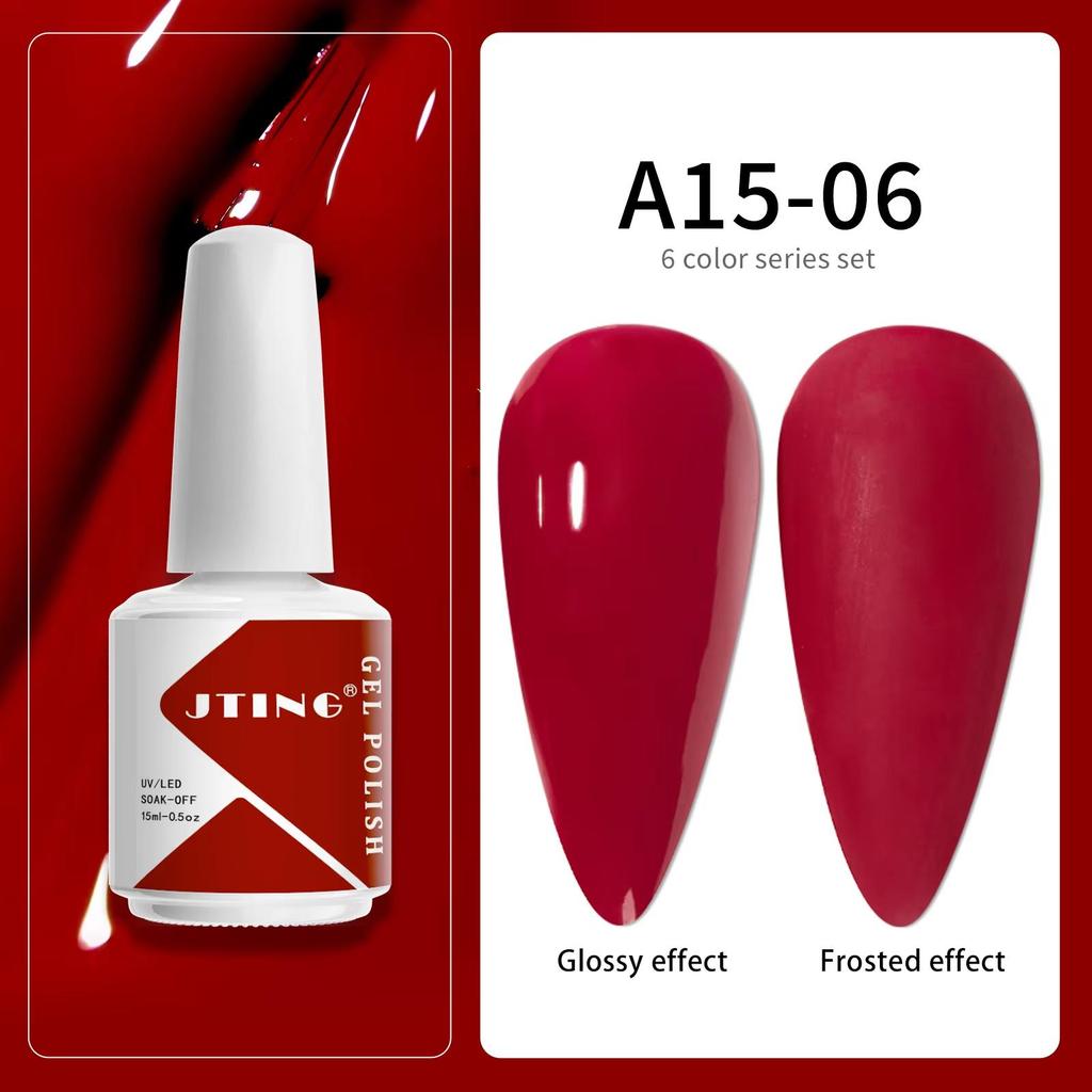 JTING Wholesale Professional Nail Supplies Soak off Gel Polish Custom Private Label Hema Free Colors Gel Nail Polish Uv Led Gel