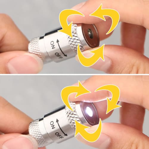 Toolwiz MPT-36 Antenna-Type Magnetic Pickup Tool, Handheld Magnet Catcher, 3.4kg (36N) Suction Force, LED, Extendable Up To 80cm, Super Strong Magneti