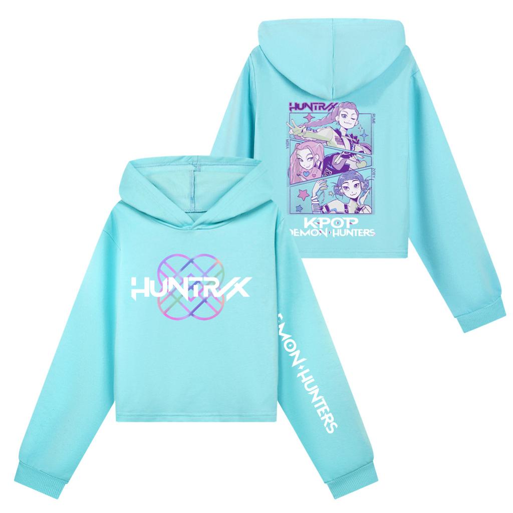 Kids' Long Sleeve Loose Pullover Letter Print Drawstring Hooded Sweatshirt