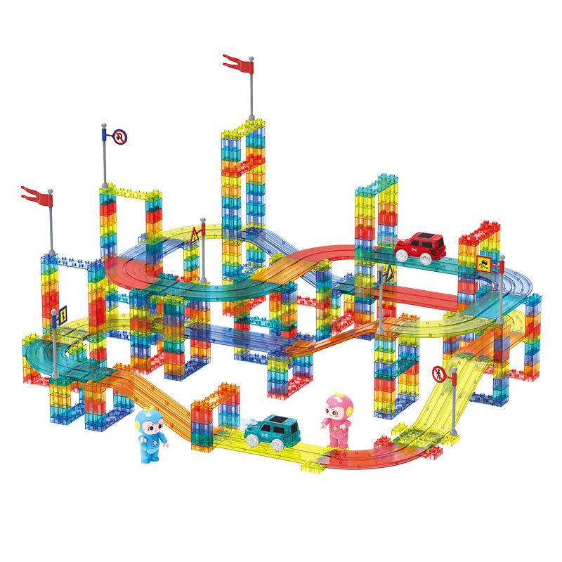 Digge Magnetic Train Track Building Blocks: Children's Educational Toy
