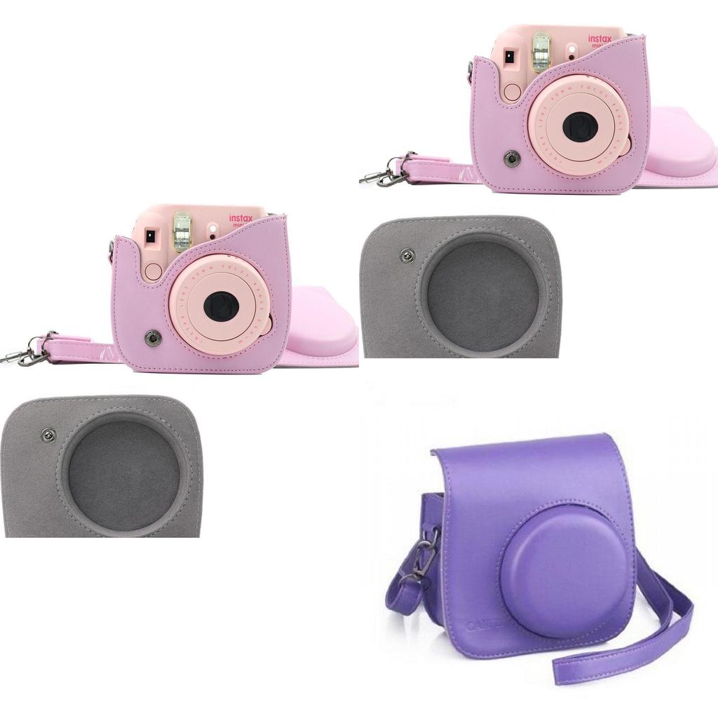 Fujifilm For Instax Mini 8 9 Film Camera Carrying Bag Shoulder Pu Case Hot Cover
