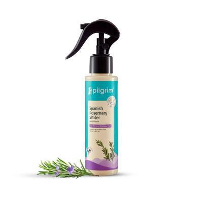 Pilgrim Spanisches Rosmarinwasser Spray Mit Biotin Für Haarkraft Und Volleres Aussehen 100 ml Für Frauen Und Männer Tägliche Anwendung