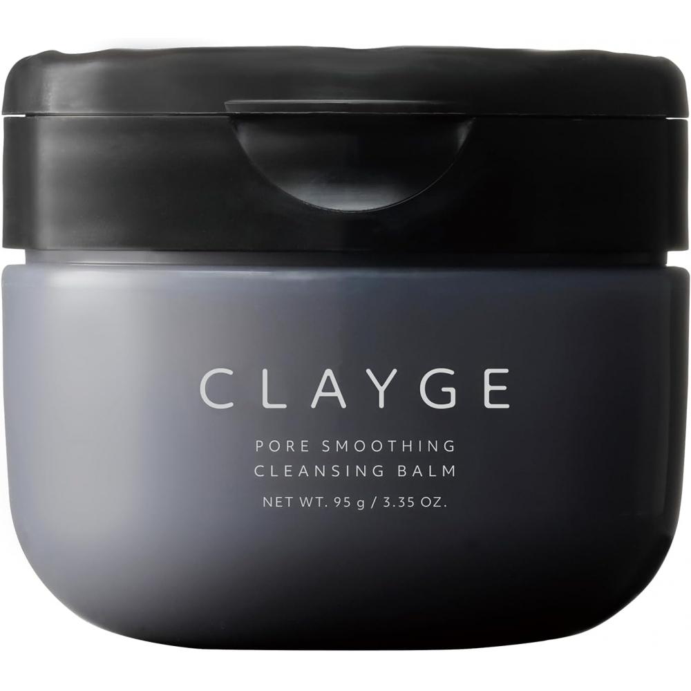 Clayge Pore Smoothing Cleansing Balm Black 95g Makeup Remover Blackhead Care Pore Care Black 1 Black