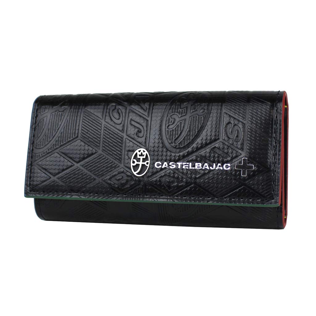 Key Case 4 Rows Tatin 067612 Black [Castelbajac]