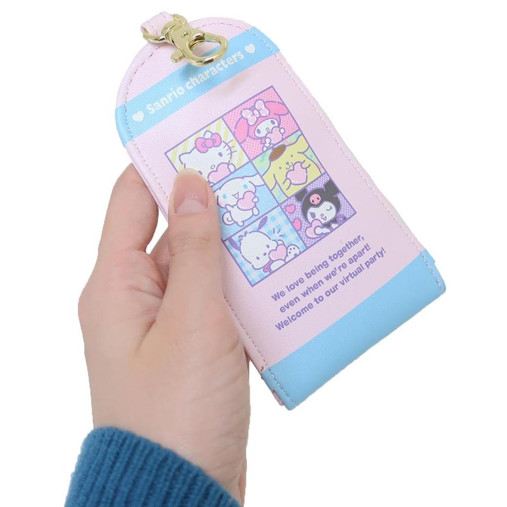 K Company Sanrio Characters Reel Key Case 574888 SANRIO Hello Kitty, My Melody, Kuromi, Pudding, Pochacco, Cinnamoroll