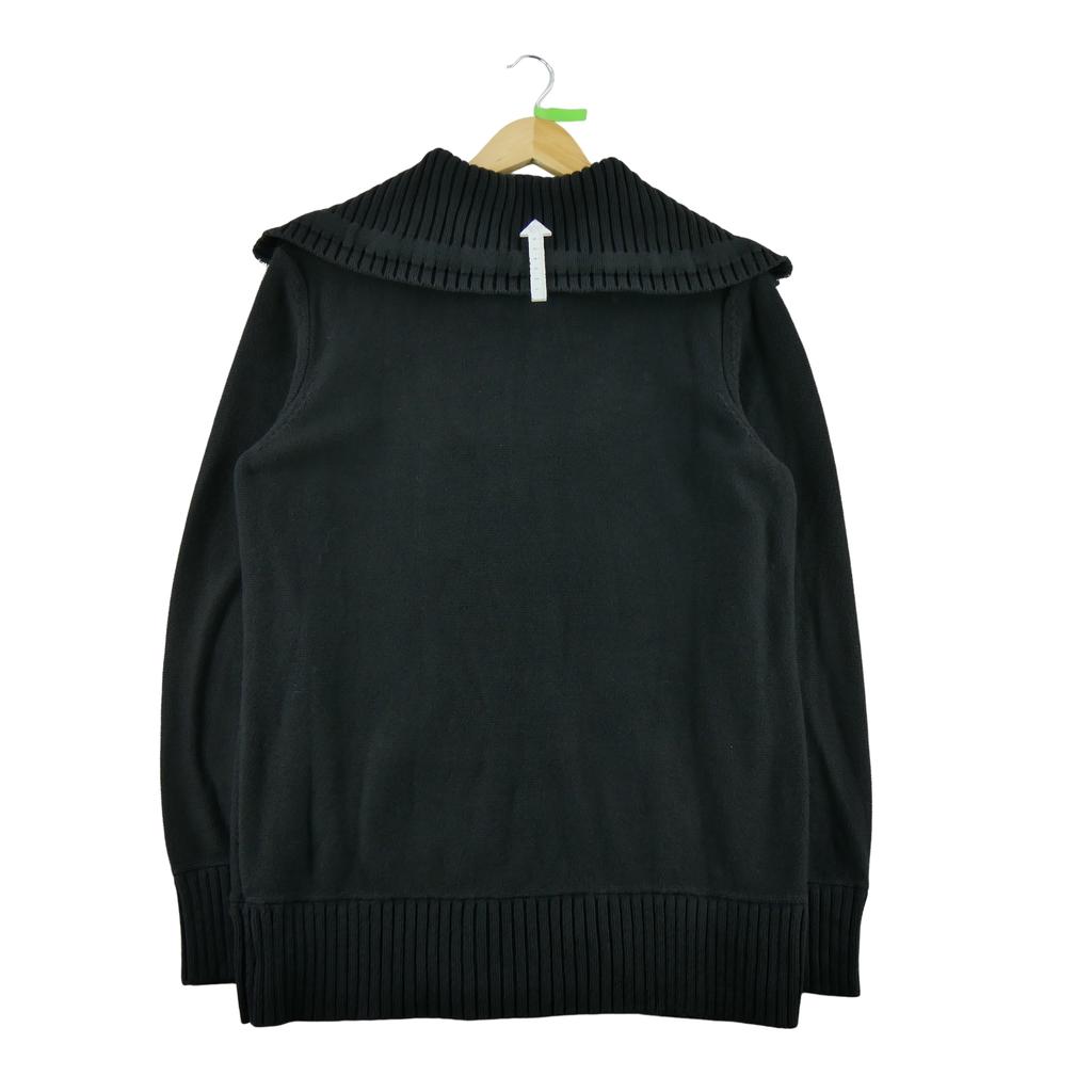 Seconde vie - Pull Femme  full-zip Noir - Très bon état