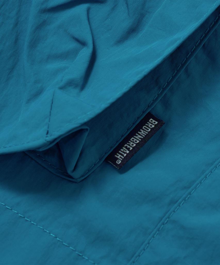 BROWNBREATH Tag Nylon Pocket Shorts - Blue