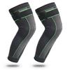 Knitted Straps Pressurized Sports Extended Knee Pads for Men and Women In Autumn and Winter Calf Protection Basketball Football Warm Knee Pads