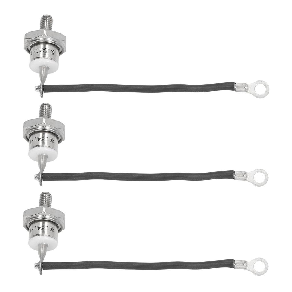 3 Stück Generator Gleichrichter Diode Professionelle Dieselmotor Generator Diode mit Kabel für Diesel