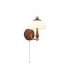 OEING Mid-Century Mushroom Bedside Wall Lamp
